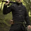Epic Armoury Medieval Belt Gambeson Black