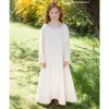 Burgschneider Medieval Dress Ylvi, Natural -Viking Clothing Shop medieval dress ylvi natural