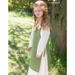Burgschneider Medieval Hangeroc Ylva, Green -Viking Clothing Shop medieval hangeroc ylva green 2