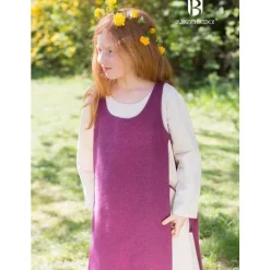 Burgschneider Medieval Hangeroc Ylva, Violet 7 Burgschneider Medieval Hangeroc Ylva, Violet -Viking Clothing Shop medieval hangeroc ylva violet 2