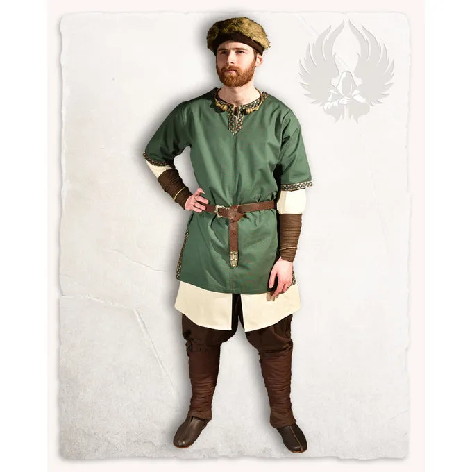 Mytholon Medieval Tunic Sigbert, Green 4 Mytholon Medieval Tunic Sigbert, Green - Image 2