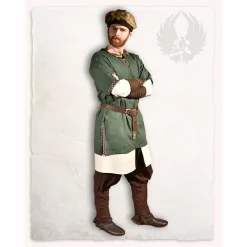 Mytholon Medieval Tunic Sigbert, Green 9 Mytholon Medieval Tunic Sigbert, Green -Viking Clothing Shop medieval tunic sigbert green 2