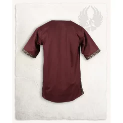 Mytholon Medieval Tunic Sigbert, Red -Viking Clothing Shop medieval tunic sigbert red 2