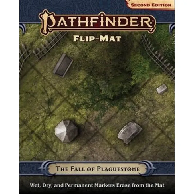 PAIZO Pathfinder Flip-Mat The Fall Of Plaguesto 2nd Ed. 3 PAIZO Pathfinder Flip-Mat The Fall Of Plaguesto 2nd Ed.