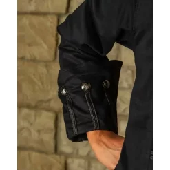 Mytholon Pirate Jacket Enigo, Black -Viking Clothing Shop pirate jacket enigo black 4