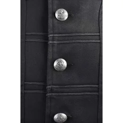 Mytholon Pirate Jacket Enigo, Black -Viking Clothing Shop pirate jacket enigo black 5