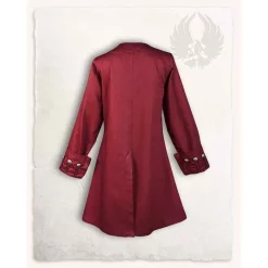 Mytholon Pirate Jacket Enigo, Burgundy 8 Mytholon Pirate Jacket Enigo, Burgundy -Viking Clothing Shop pirate jacket enigo burgundy 1