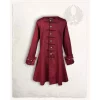 Mytholon Pirate Jacket Enigo, Burgundy -Viking Clothing Shop pirate jacket enigo burgundy