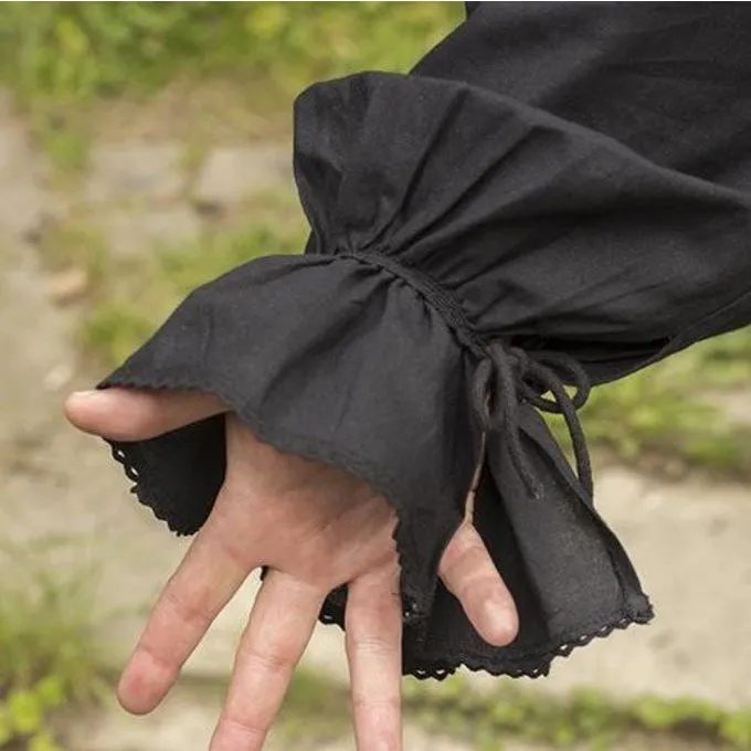 Epic Armoury Pirate Shirt Jack, Black 4 Epic Armoury Pirate Shirt Jack, Black - Image 2