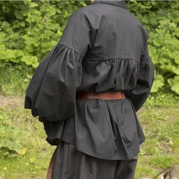 Epic Armoury Pirate Shirt Jack, Black 5 Epic Armoury Pirate Shirt Jack, Black - Image 3