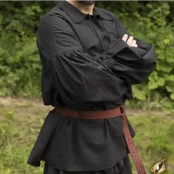 Epic Armoury Pirate Shirt Jack, Black 10 Epic Armoury Pirate Shirt Jack, Black -Viking Clothing Shop pirate shirt jack black 3