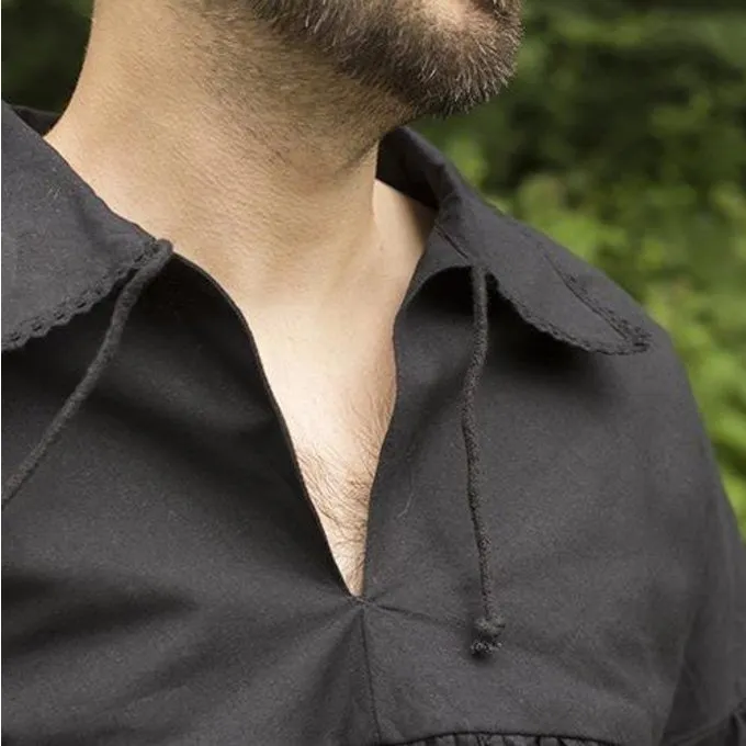 Epic Armoury Pirate Shirt Jack, Black 7 Epic Armoury Pirate Shirt Jack, Black - Image 5