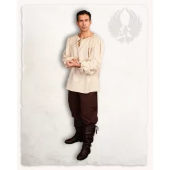 Mytholon Pirate Shirt Rafael Linen 6 Mytholon Pirate Shirt Rafael Linen -Viking Clothing Shop pirate shirt rafael linen 1