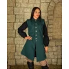 Mytholon Renaissance Vest Tilly, Green -Viking Clothing Shop renaissance vest tilly green