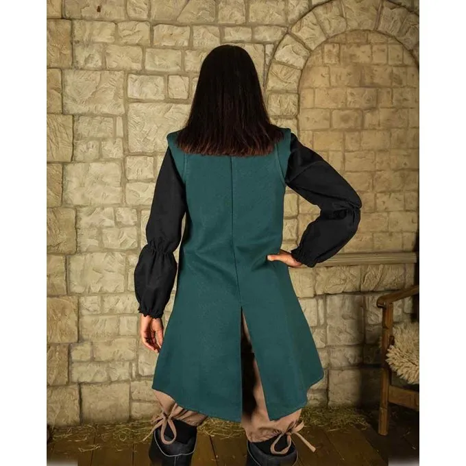 Mytholon Renaissance Vest Tilly, Green 6 Mytholon Renaissance Vest Tilly, Green - Image 4