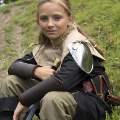 Epic Armoury RFB Padded Collar With Pauldrons, Beige