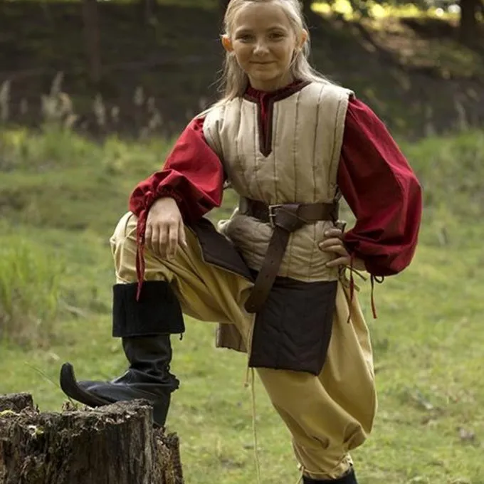 Epic Armoury RFB Sleeveless Gambeson, Beige 4 Epic Armoury RFB Sleeveless Gambeson, Beige - Image 2