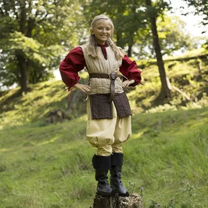 Epic Armoury RFB Sleeveless Gambeson, Beige 7 Epic Armoury RFB Sleeveless Gambeson, Beige - Image 5