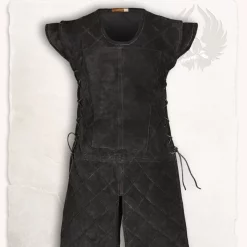 Mytholon Suede Leather Gambeson Brandon Black