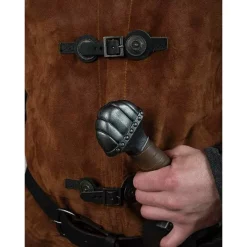 Mytholon Tabard Bowen, Brown Leather -Viking Clothing Shop tabard bowen brown leather 4
