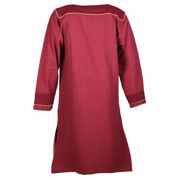 Thorsberg Tunic Herringbone Motif, Red 4 Thorsberg Tunic Herringbone Motif, Red - Image 2