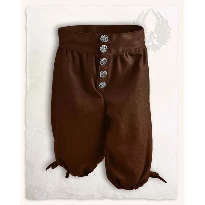 Mytholon Tilly Renaissance Trousers Wool, Brown 4 Mytholon Tilly Renaissance Trousers Wool, Brown - Image 2