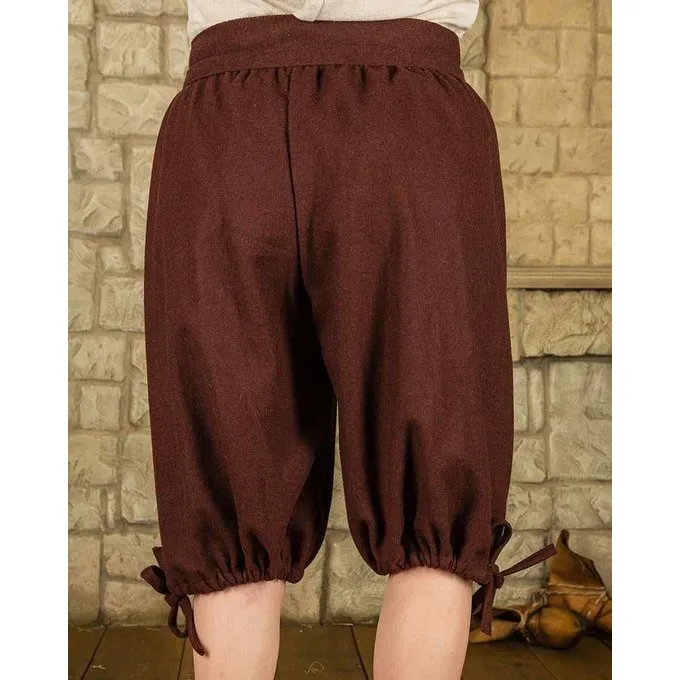 Mytholon Tilly Renaissance Trousers Wool, Brown 6 Mytholon Tilly Renaissance Trousers Wool, Brown - Image 4