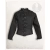 Mytholon Tudor Gambeson Black 1 Mytholon Tudor Gambeson Black -Viking Clothing Shop tudor gambeson black