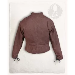 Mytholon Tudor Gambeson Brown -Viking Clothing Shop tudor gambeson brown 2