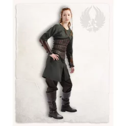 Mytholon Tunic Gadaric, Green 8 Mytholon Tunic Gadaric, Green -Viking Clothing Shop tunic gadaric green 1