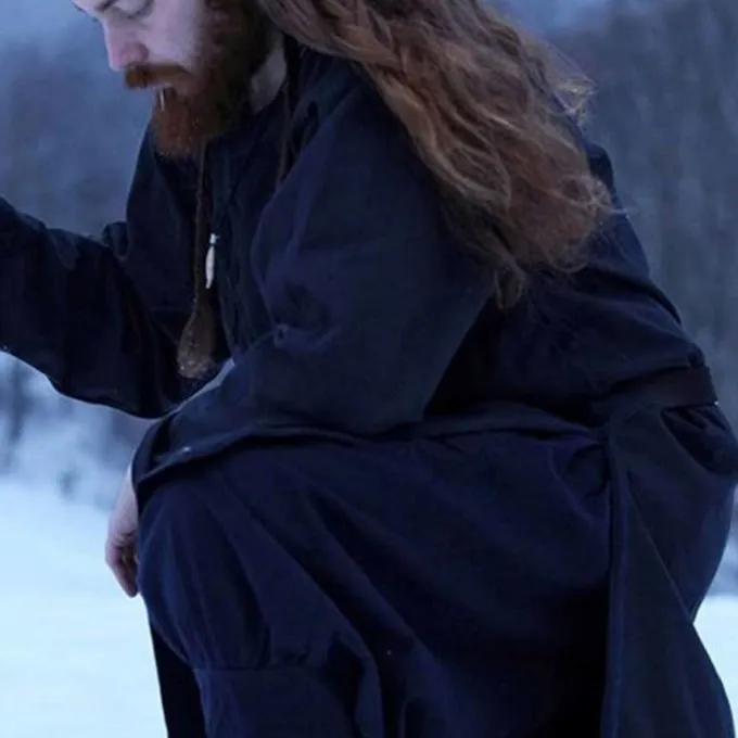 Tunic Harald, Dark Blue 7 Tunic Harald, Dark Blue - Image 5