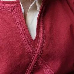 Tunic Harald, Wine Red -Viking Clothing Shop tunic harald wine red 4