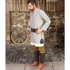 Burgschneider Tunic Lodin, Grey 9 Burgschneider Tunic Lodin, Grey -Viking Clothing Shop tunic lodin grey 3