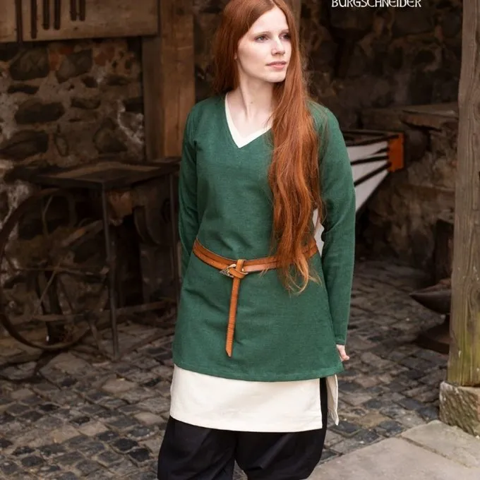 Burgschneider Tunic Shield-maiden Frekja, Green 4 Burgschneider Tunic Shield-maiden Frekja, Green - Image 2