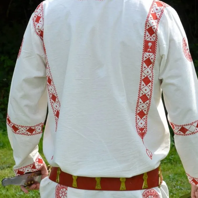 Tunica Manicata, Red 4 Tunica Manicata, Red - Image 2