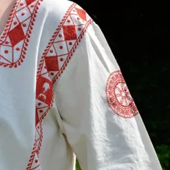 Tunica Manicata, Red 7 Tunica Manicata, Red -Viking Clothing Shop tunica manicata red 2