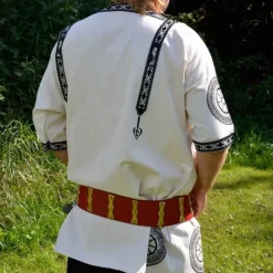 Viking Clothing Shop -Viking Clothing Shop tunica manicata with short sleeves 1