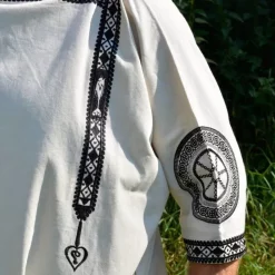 Tunica Manicata With Short Sleeves 7 Tunica Manicata With Short Sleeves -Viking Clothing Shop tunica manicata with short sleeves 2