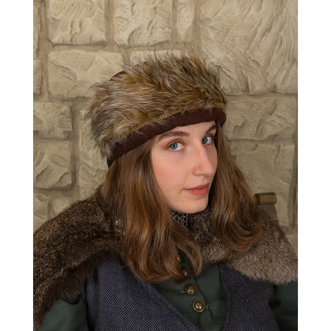 Mytholon Viking Cap Ragi Wool, Brown 4 Mytholon Viking Cap Ragi Wool, Brown - Image 2