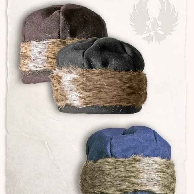 Mytholon Viking Cap Ragi Wool, Brown 3 Mytholon Viking Cap Ragi Wool, Brown