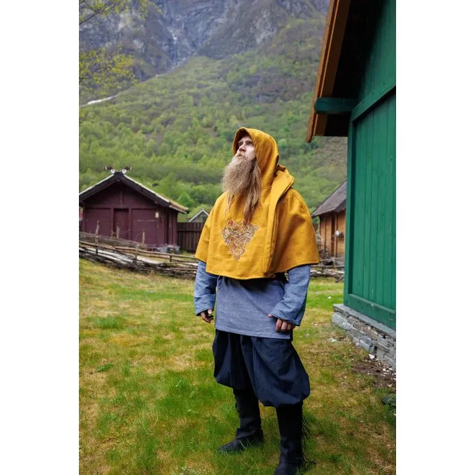 Leonardo Carbone Viking Chaperon Bjomolf, Mustard Yellow 4 Leonardo Carbone Viking Chaperon Bjomolf, Mustard Yellow - Image 2