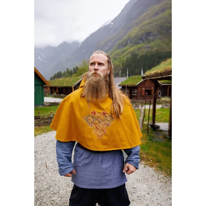 Leonardo Carbone Viking Chaperon Bjomolf, Mustard Yellow 3 Leonardo Carbone Viking Chaperon Bjomolf, Mustard Yellow