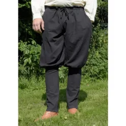 Viking Trousers Floki, Black 9 Viking Trousers Floki, Black -Viking Clothing Shop viking trousers floki black 2