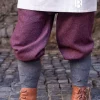 Burgschneider Viking Trousers Herringbone Motif Ivar, Burgundy-grey -Viking Clothing Shop viking trousers herringbone motif ivar burgundy gr