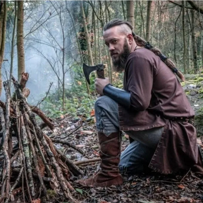 Leonardo Carbone Viking Trousers Jorvik, Black 4 Leonardo Carbone Viking Trousers Jorvik, Black - Image 2