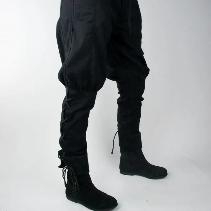 Leonardo Carbone Viking Trousers Jorvik, Black 8 Leonardo Carbone Viking Trousers Jorvik, Black - Image 6