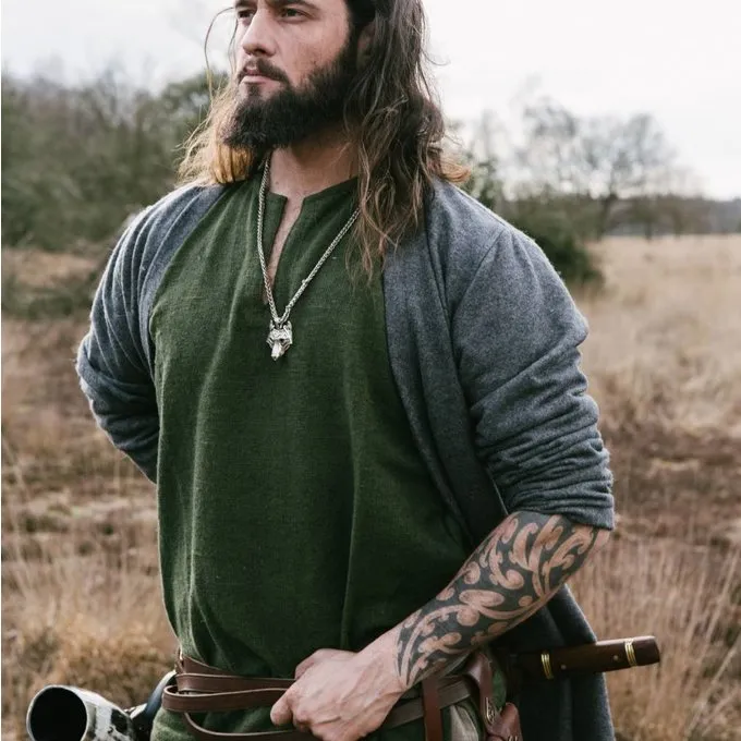 Leonardo Carbone Viking Tunic Hans, Green 4 Leonardo Carbone Viking Tunic Hans, Green - Image 2