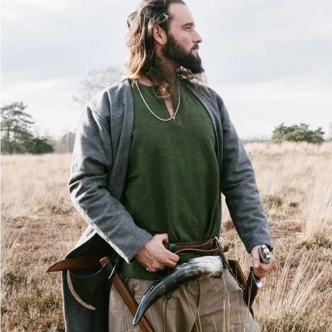 Leonardo Carbone Viking Tunic Hans, Green 6 Leonardo Carbone Viking Tunic Hans, Green - Image 4