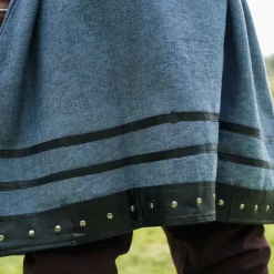 Leonardo Carbone Viking Tunic Rollo, Blue-grey 13 Leonardo Carbone Viking Tunic Rollo, Blue-grey -Viking Clothing Shop viking tunic rollo blue grey 5