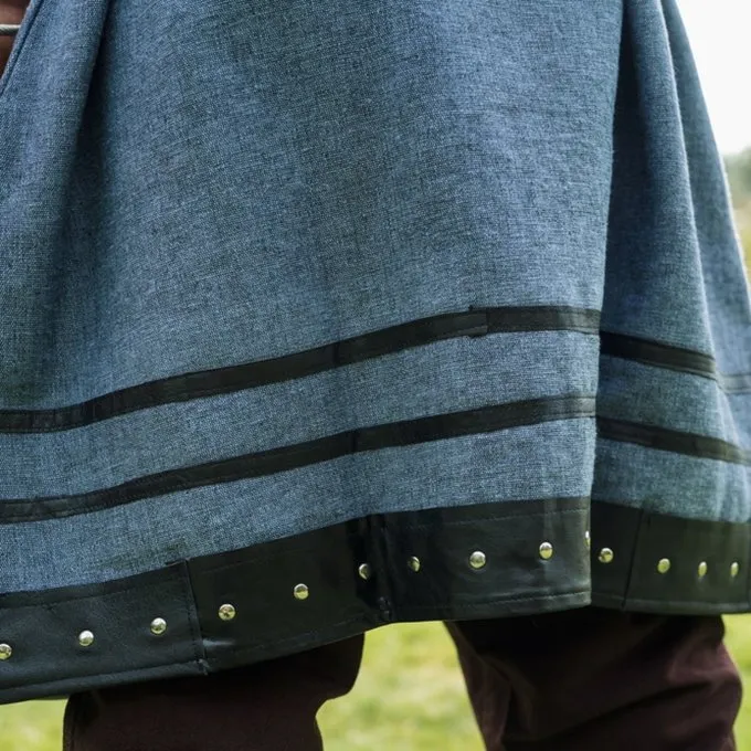 Leonardo Carbone Viking Tunic Rollo, Blue-grey 8 Leonardo Carbone Viking Tunic Rollo, Blue-grey - Image 6